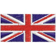Matriz de Bordado Bandeira da Inglaterra 